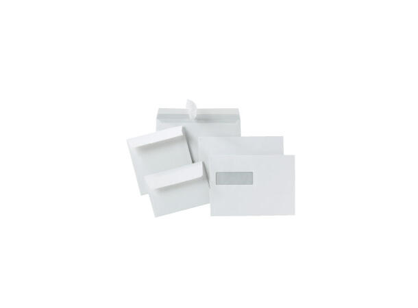 Konvolutt Munken Lynx EC4 vindu 18 SKD 120 gr. 229x312 mm selvkl. dekkark (500) 